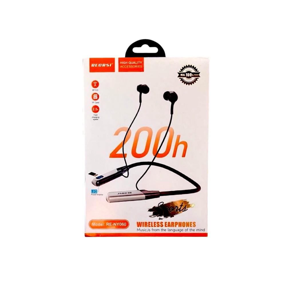 Recrsi RE-NY060 200 Hours Bluetooth Neckband